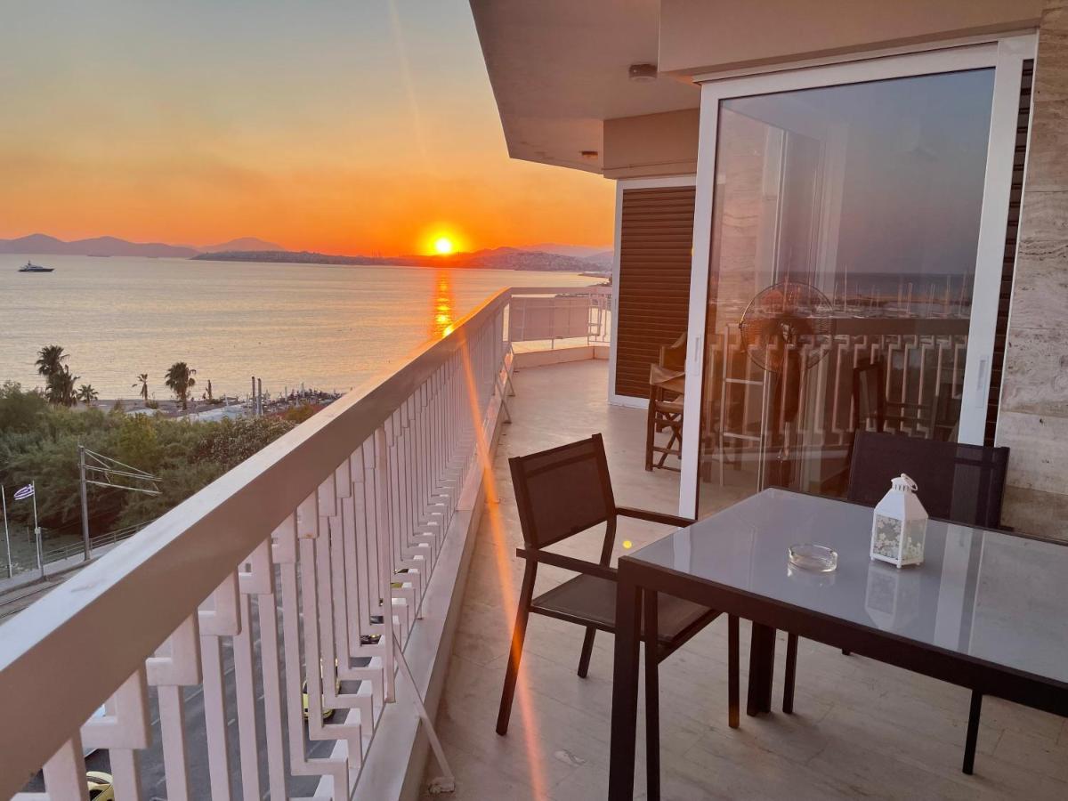 Athens Edem Beach Penthouse, Panoramic Sea View Bagian luar foto
