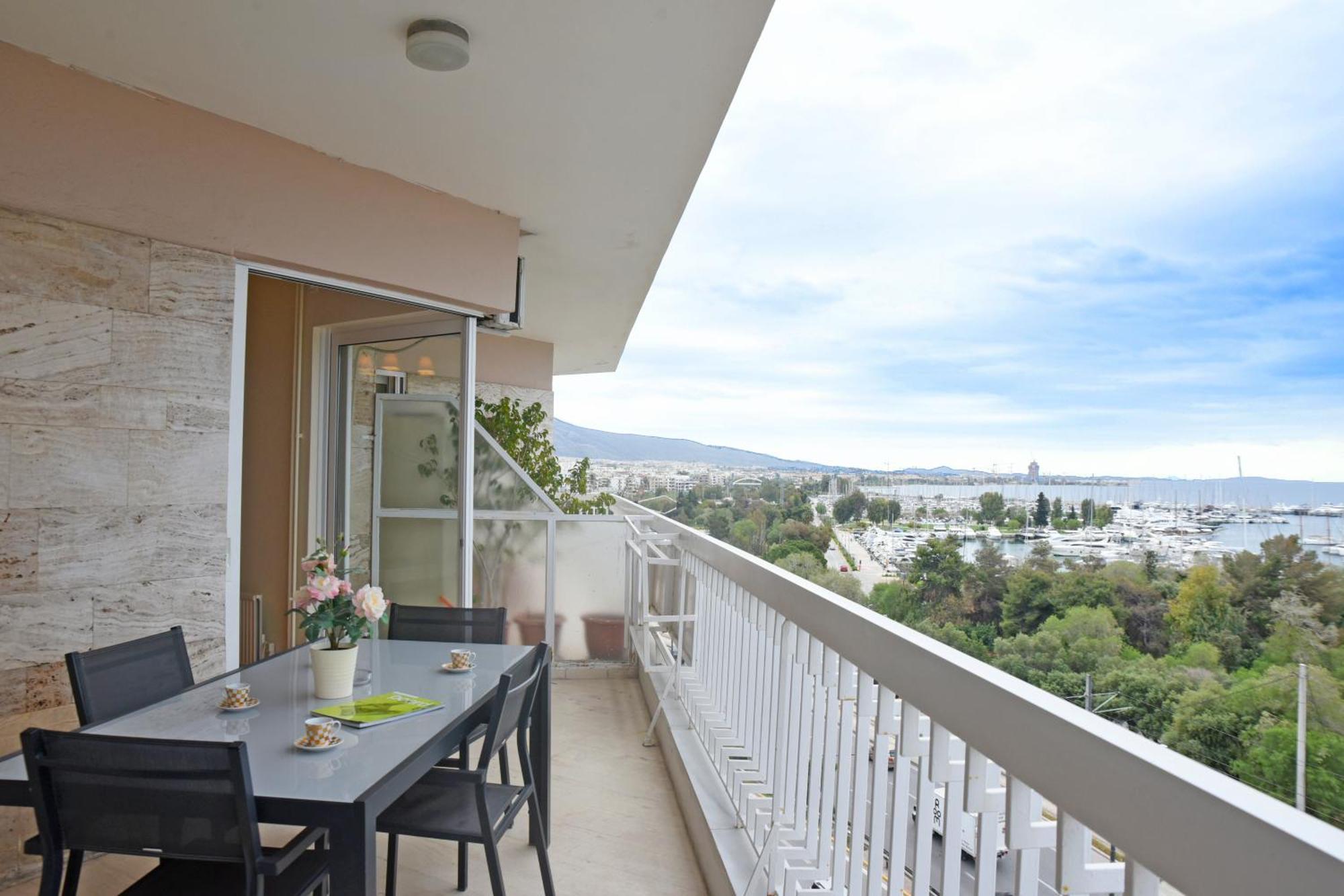 Athens Edem Beach Penthouse, Panoramic Sea View Bagian luar foto