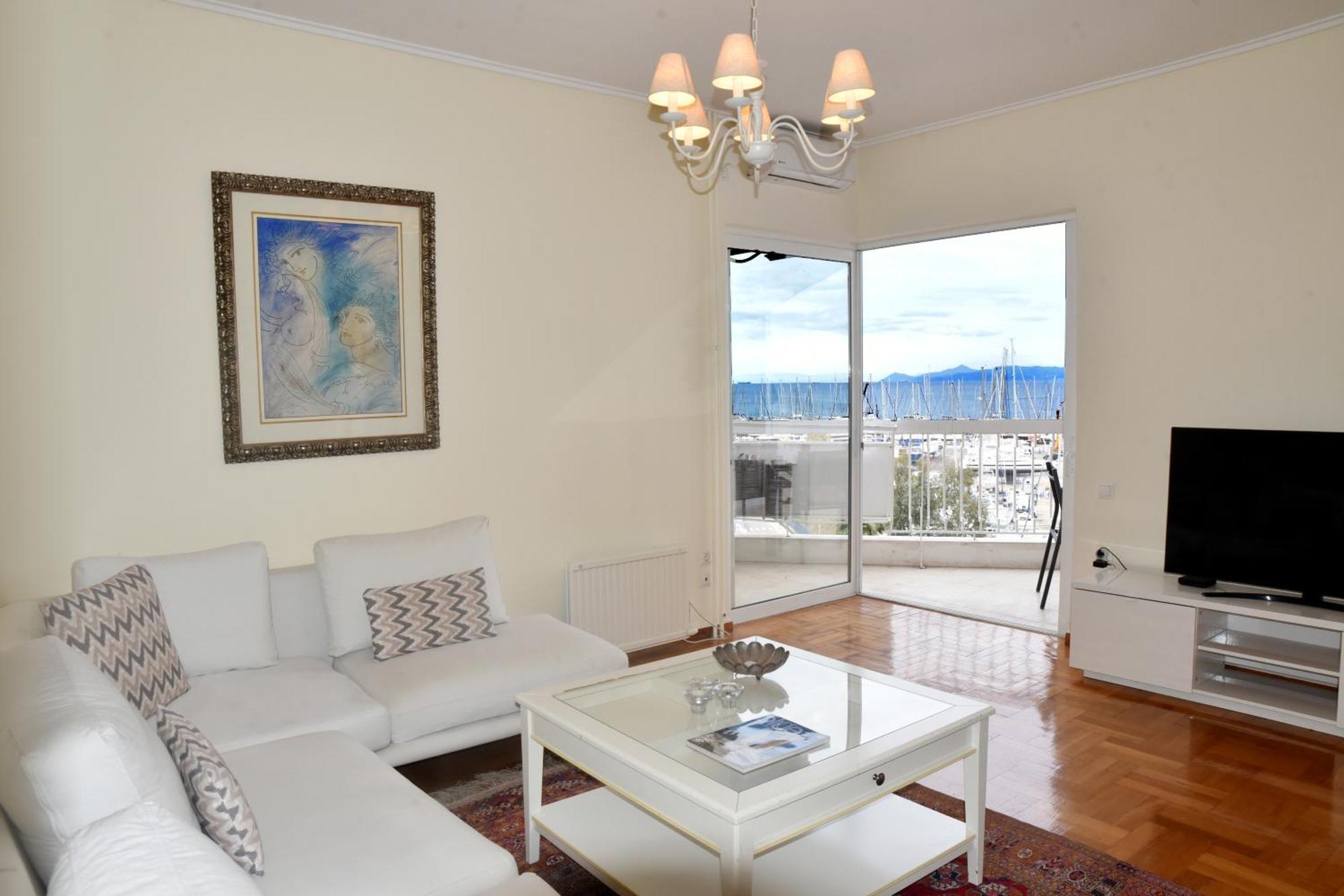 Athens Edem Beach Penthouse, Panoramic Sea View Bagian luar foto